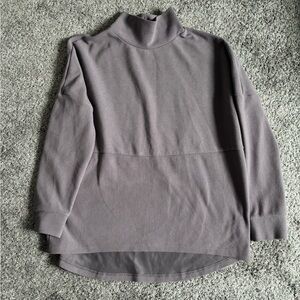 Ladies Mock neck long sleeve